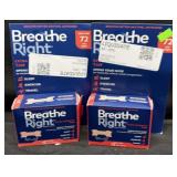 2- 72ct. Boxes of Breathe Right Nasal Strips