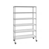 Seville Classics 6-Tier Heavy Duty Wire Shelving,