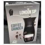 The London Sip Ceramic Burr Coffee Grinder