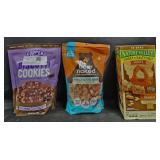 Biscotti cookies 18oz. Bear Naked granola 28oz.
