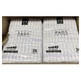 4- 36ct. Bags of Size 6 Total Protection Pads for