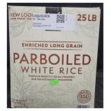Parboiled White Rice 25lb.