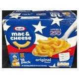 18- 7.25oz. Boxes of Kraft Mac & Cheese (Jan 16,