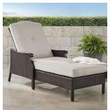(MSRP: $499) Heritage Cushioned Chaise Lounger,