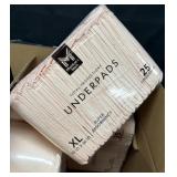 4- 25ct. Bags of Total Protection Underpads Size