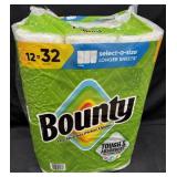 12ct. Bag of Bounty Paper Towel Rolls