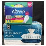 96ct. Box of Always Ultra Thin Size 1 Pads