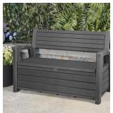 Keter Hudson Plastic Storage Bench, NOT CHECKED