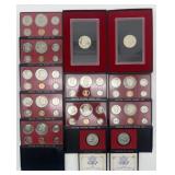 Group of US Proof Sets 1973 & 1975, 2-1974-S US