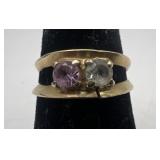 14K Gold Ring, size 6, marked ï¿½Romany 14Kï¿½, 1.51