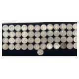 48 Roosevelt Silver Dimes, 3.90 oz Troy