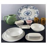 Group of decorated porcelain & ironstone, Royal