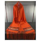 Native American Dance Shawl, geometric decoration