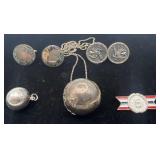 Group of Sterling jewelry, all hallmarked, 1.94