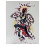 Woody Crumbo (American 1912-1989) ï¿½Tail Dancerï¿½