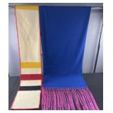 Native American dance shawl & Woolrich wool scarf