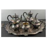 6 pc. Reed & Barton ï¿½Regentï¿½ silver plate coffee