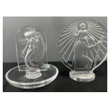 Lalique Naiade crystal ring dish &