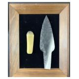 2 Native American style decorative accessories,