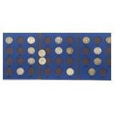 16 Franklin Half Dollars, 1948-1963, 6.4 oz Troy