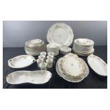 62 pieces of Haviland china, various patterns
