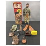 Vintage GI Joe action figure with box and