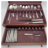 51 pc. Heirloom Sterling ï¿½Damask Roseï¿½ flatware