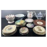 Group of decorated porcelain, Bunnykins, Empire,