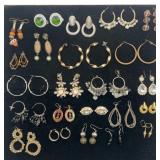 Collection of fashion earrings