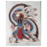 Woody Crumbo (American, 1912-1989), ï¿½Eagle