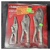 Husky Locking pliers set. New