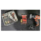 Black and Decker cordless Saw w/ box, charger and