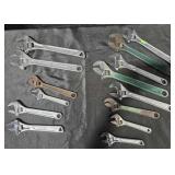 Adjustable Wrenches. Husky, Pittsburgh, Promark