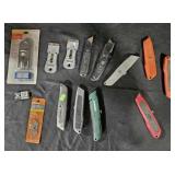 Box knives and blades