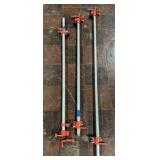 3- Heavy Duty Pipe Clamps
