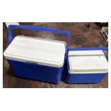 2- Blue Coleman Coolers