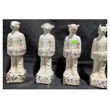 4- Small Glass. Animal-Headed Figurines
