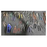 Pliers. Different styles