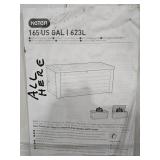 Keter 165 gallon Deck Box. White