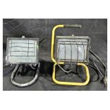2 Electric Shop Lights. Not tested