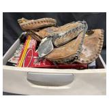Drawer of Sports Equipment and Toys, Including