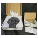 Delta 12' Raincan shower head w/ shower arm. Box