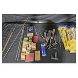 Drill bits different sizes and uses. Irwin new in