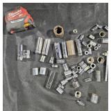 Sockets- Husky, Craftsman. Milwaukee Tape