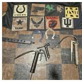 Steel templates: Colts, Army, Purdue, IU, Air