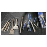 Chisels of different sizes