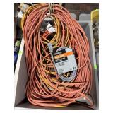 Drawer of Extension Cords and Everbilt Range Cord