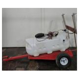 North Star tow behind trailer sprayer. Not tested