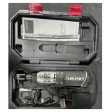 Husky 12V Cordless Ratchet in case w/ charger.