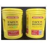 2 Café Bustelo Espresso Ground Coffee 2lbs 14 oz